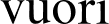 vuori